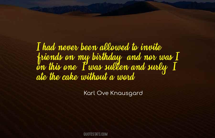 Karl Ove Knausgard Quotes #1866657