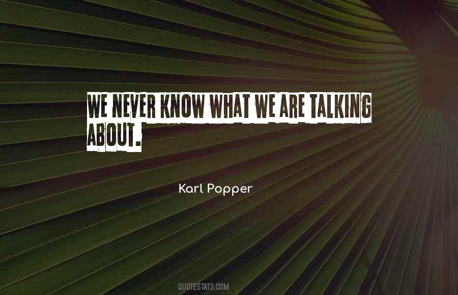 Karl Popper Quotes #1353491
