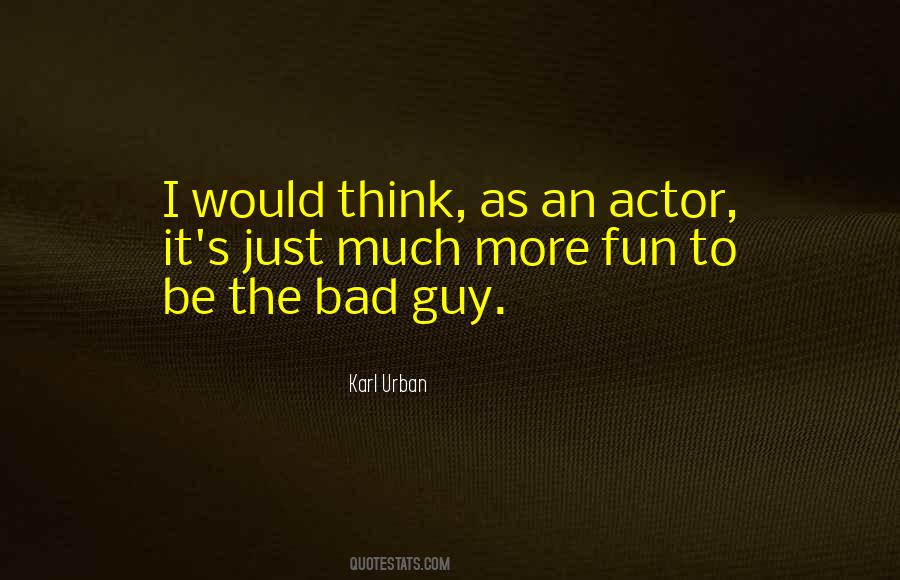 Karl Urban Quotes #957696