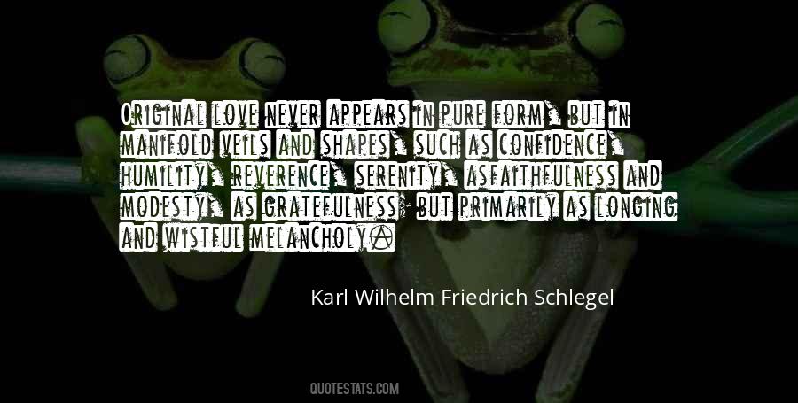 Karl Wilhelm Friedrich Schlegel Quotes #1542894