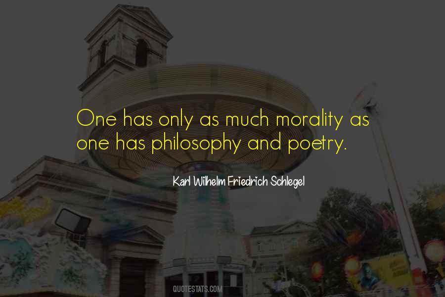 Karl Wilhelm Friedrich Schlegel Quotes #481263