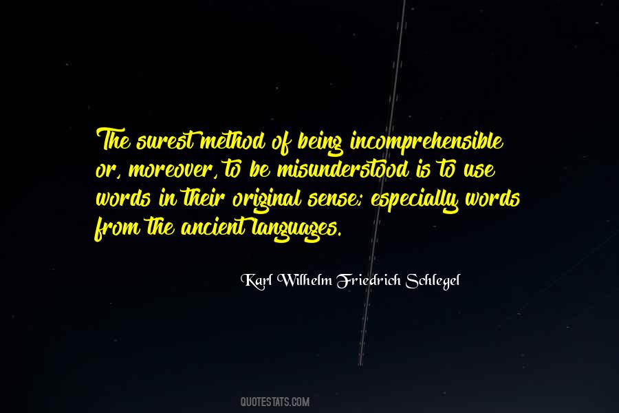 Karl Wilhelm Friedrich Schlegel Quotes #854145