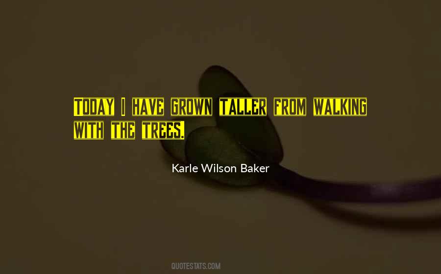 Karle Wilson Baker Quotes #976669
