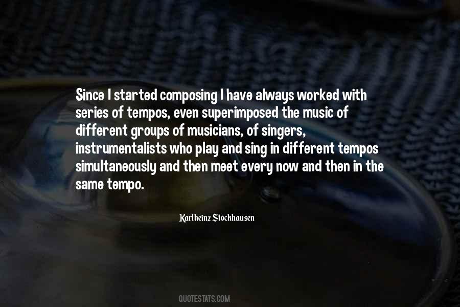 Karlheinz Stockhausen Quotes #1592334