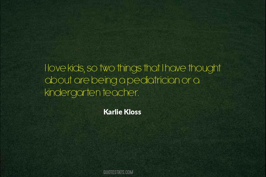 Karlie Kloss Quotes #605607