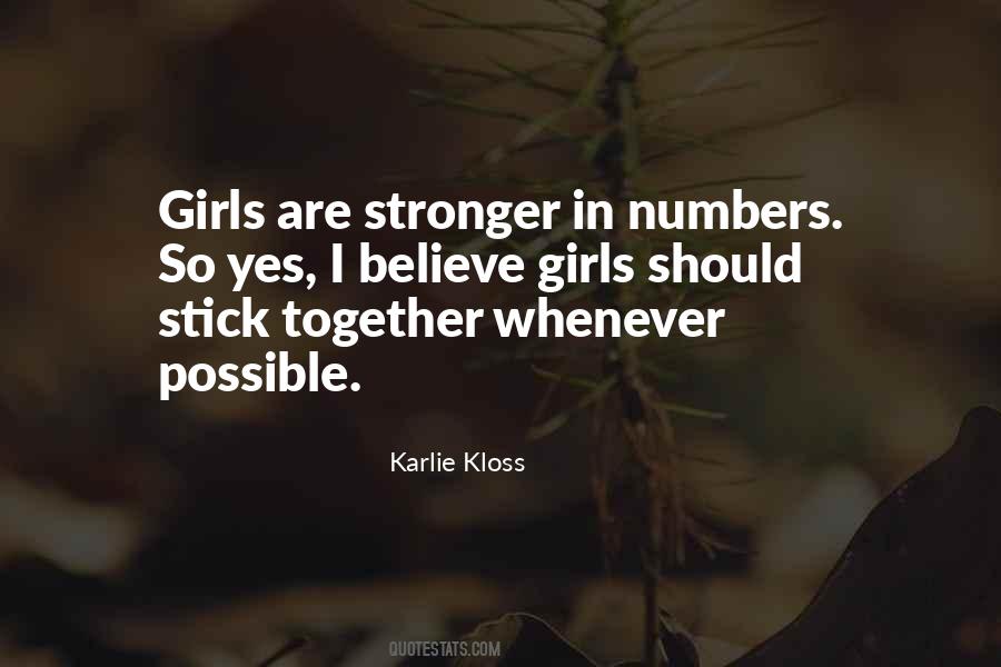 Karlie Kloss Quotes #722438