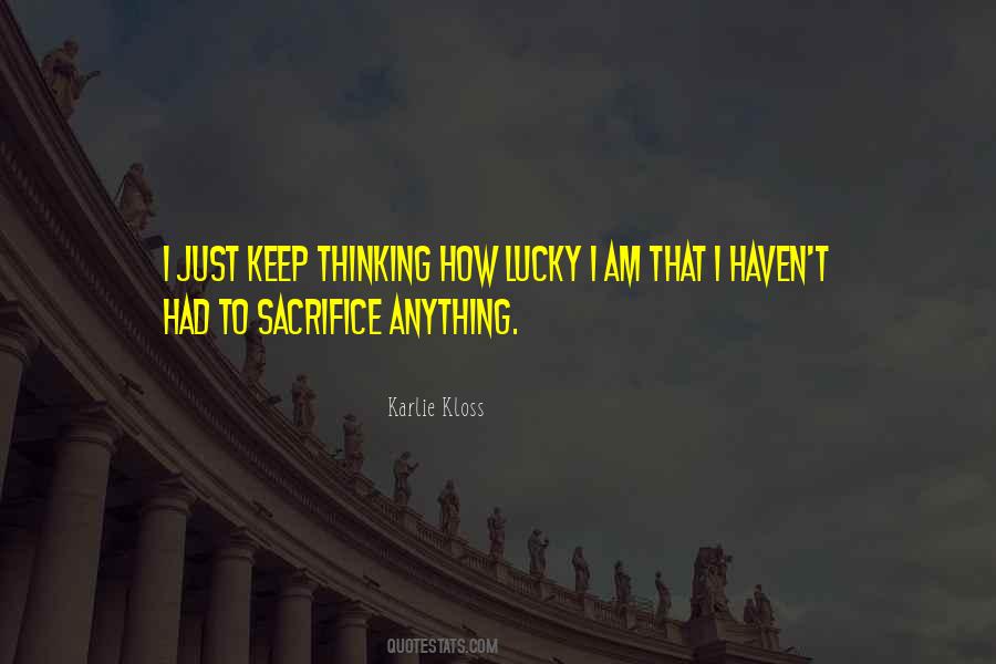 Karlie Kloss Quotes #820177