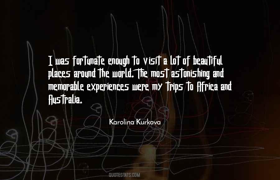 Karolina Kurkova Quotes #1363612