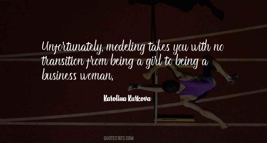 Karolina Kurkova Quotes #819492