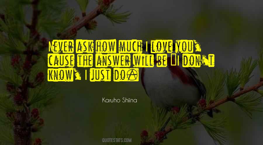 Karuho Shiina Quotes #1607824