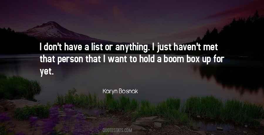 Karyn Bosnak Quotes #1579821