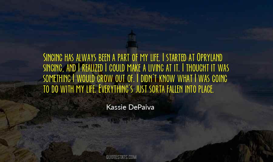Kassie DePaiva Quotes #1252808