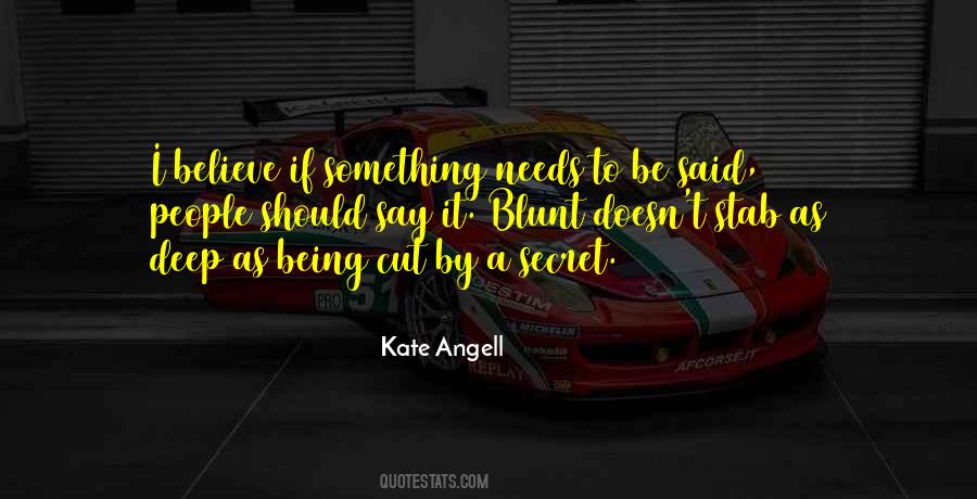 Kate Angell Quotes #1056581