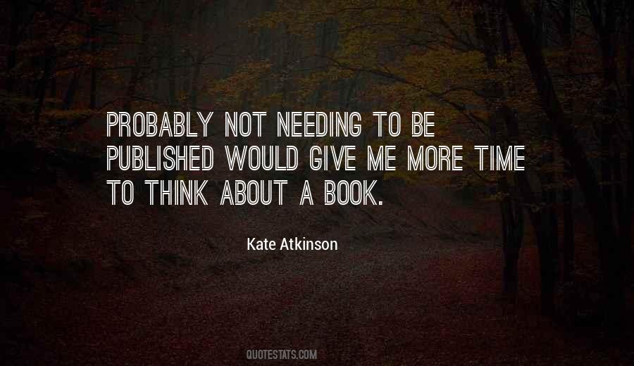 Kate Atkinson Quotes #256856