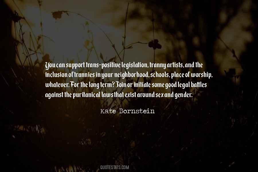 Kate Bornstein Quotes #1294466