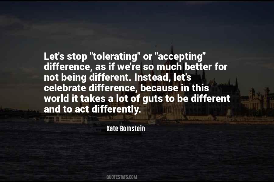 Kate Bornstein Quotes #1300412
