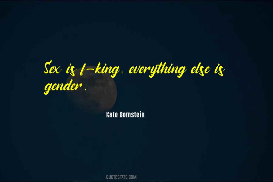Kate Bornstein Quotes #389777