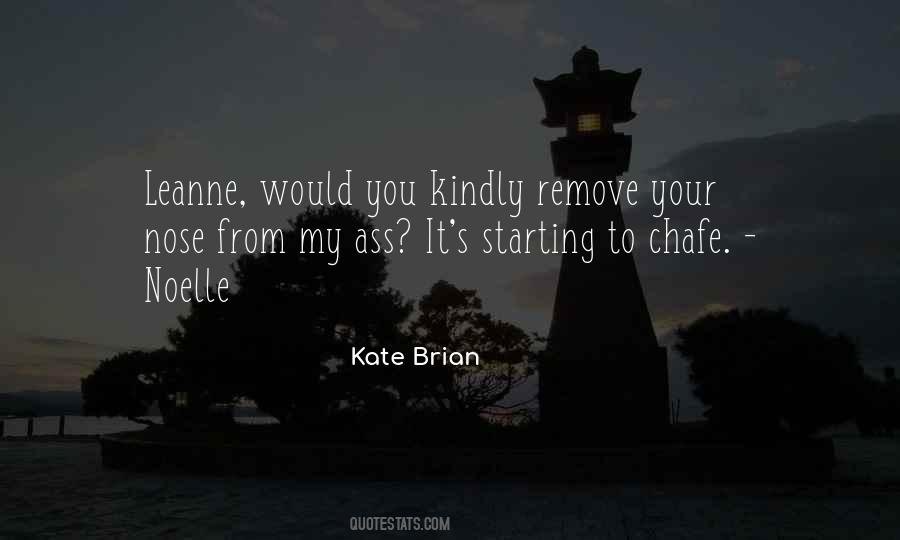 Kate Brian Quotes #1138842