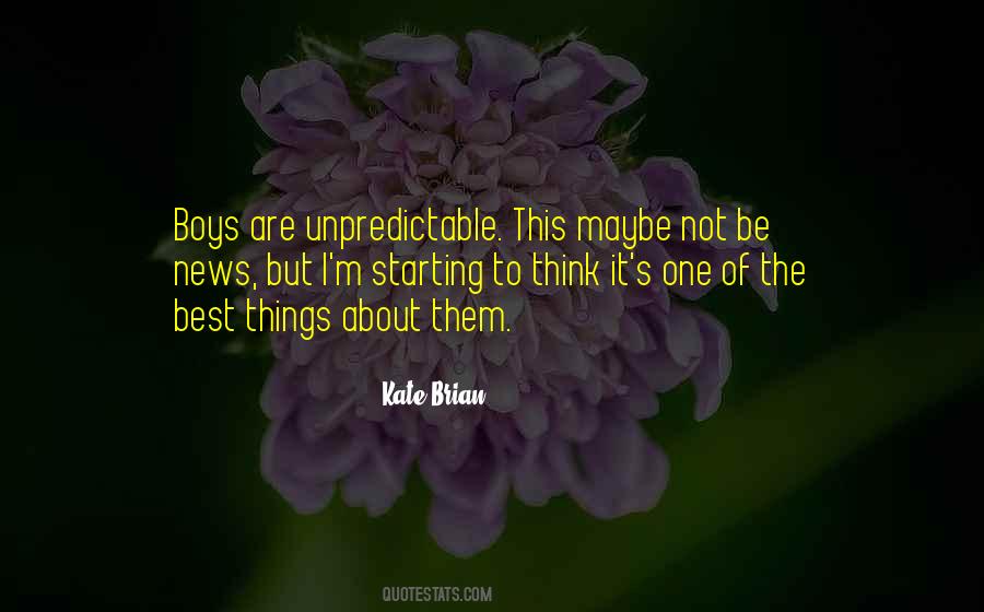 Kate Brian Quotes #1667033