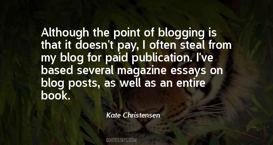Kate Christensen Quotes #186313