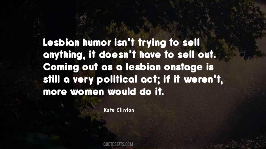 Kate Clinton Quotes #88889