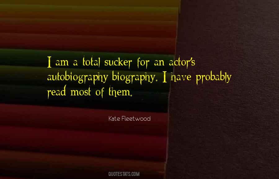 Kate Fleetwood Quotes #1594339