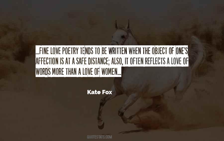 Kate Fox Quotes #398963