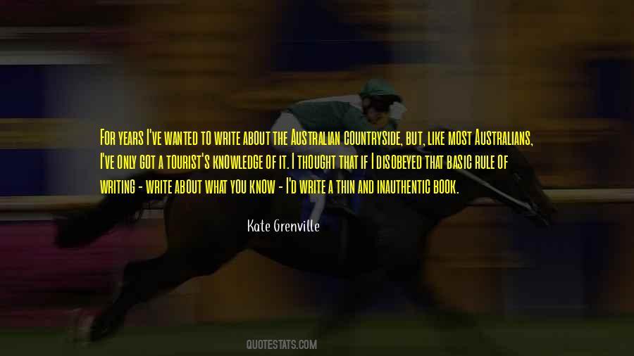 Kate Grenville Quotes #1725005