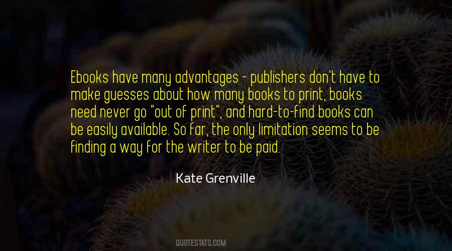 Kate Grenville Quotes #564725