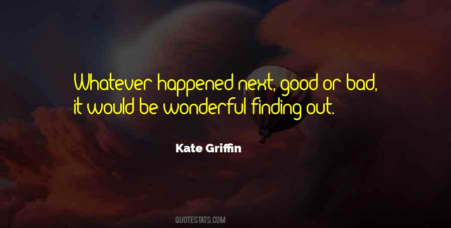 Kate Griffin Quotes #1657071