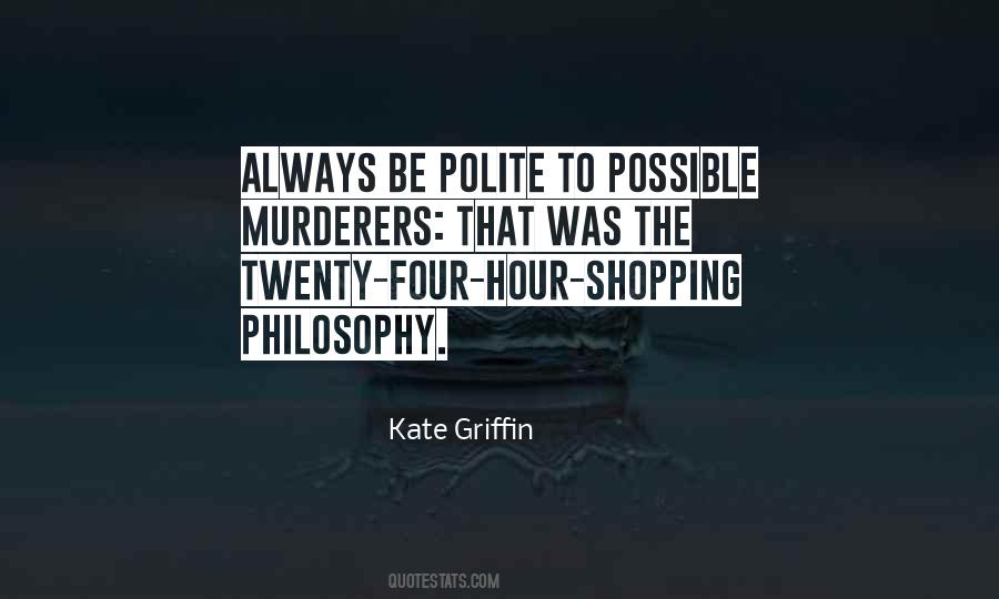 Kate Griffin Quotes #593680