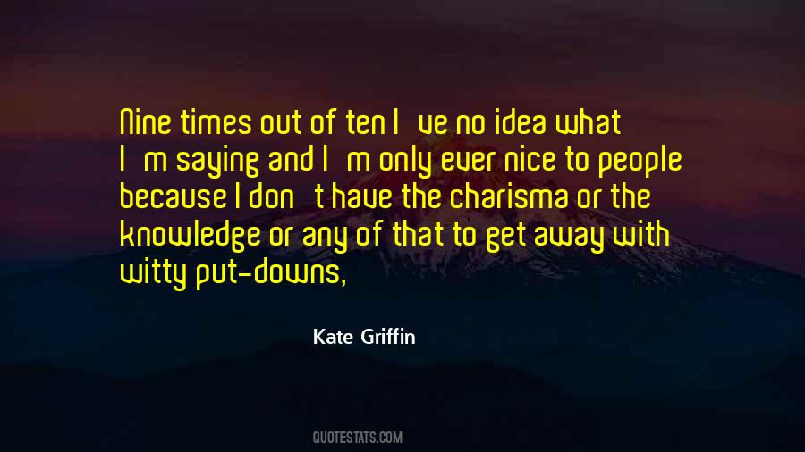 Kate Griffin Quotes #855273