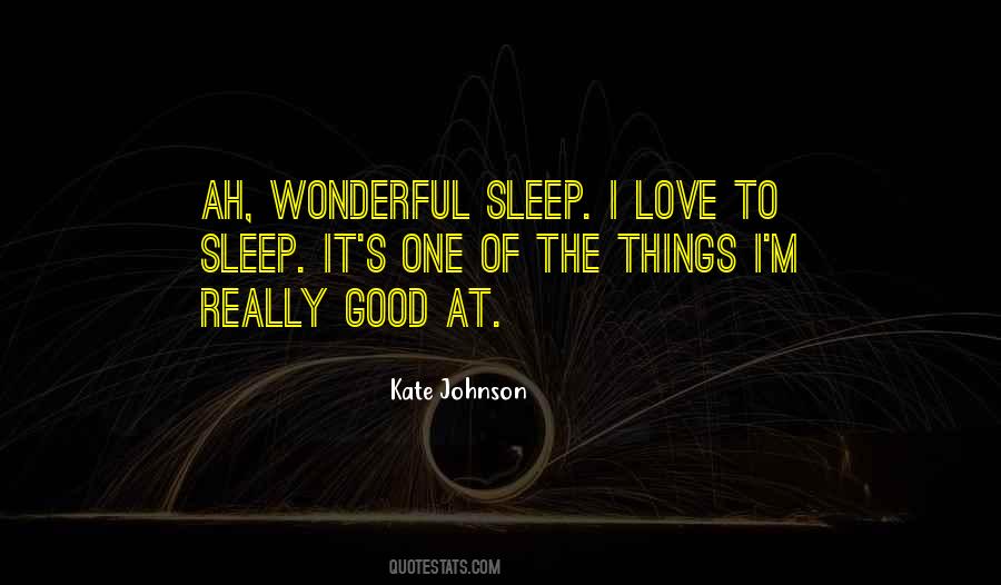 Kate Johnson Quotes #222471