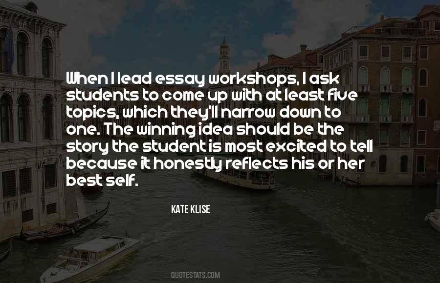 Kate Klise Quotes #964294