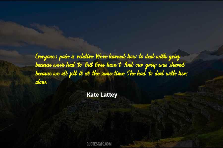 Kate Lattey Quotes #1178033