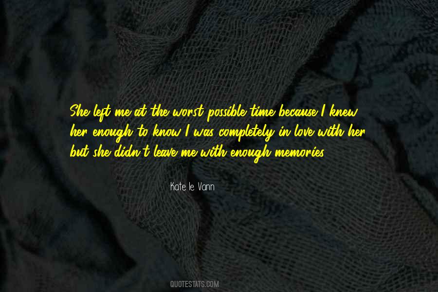 Kate Le Vann Quotes #829764