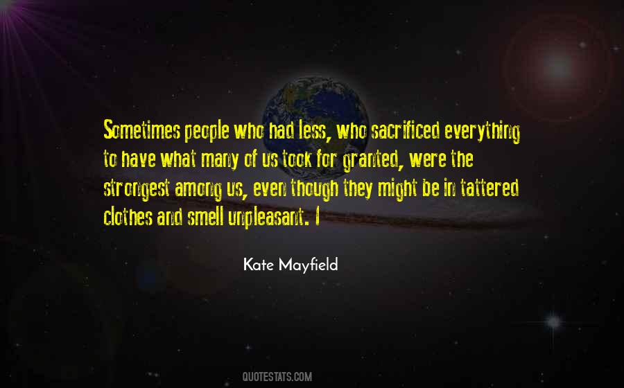 Kate Mayfield Quotes #152500