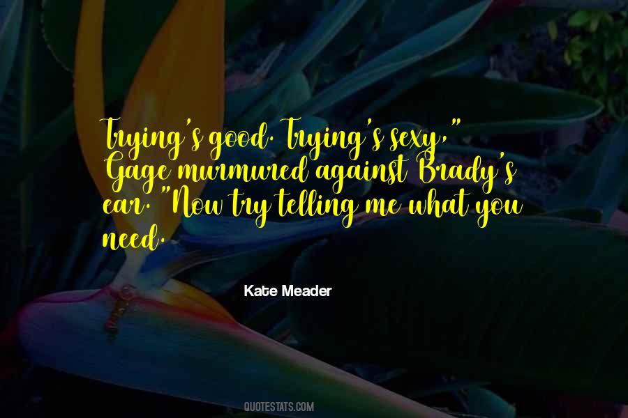 Kate Meader Quotes #1045267