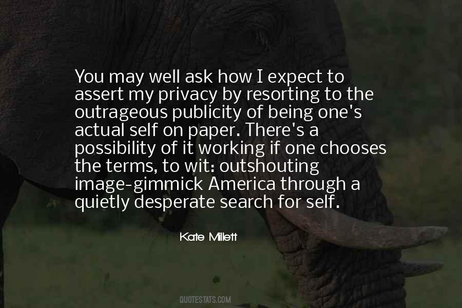 Kate Millett Quotes #996027