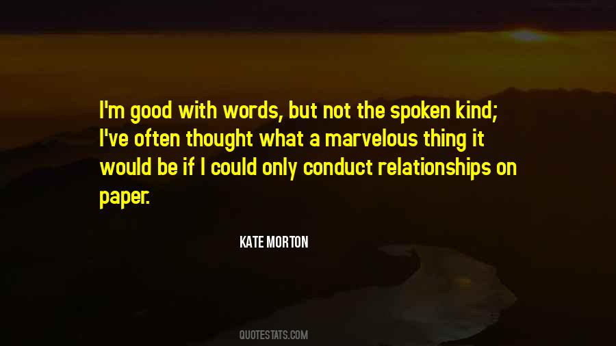 Kate Morton Quotes #309405