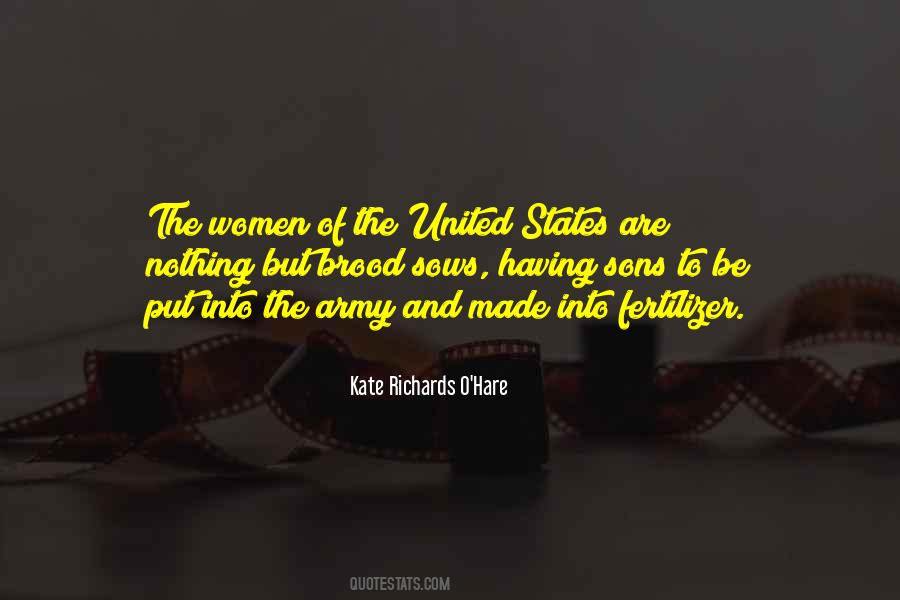 Kate Richards O'Hare Quotes #1710172