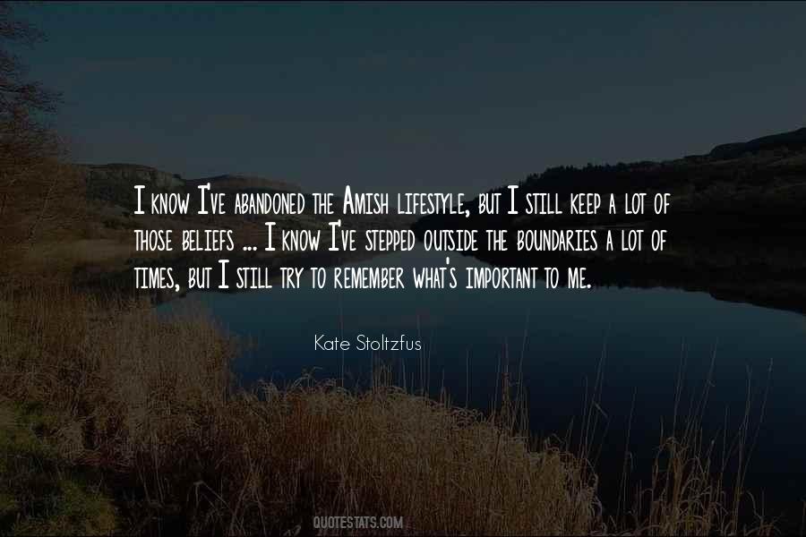 Kate Stoltzfus Quotes #1427078