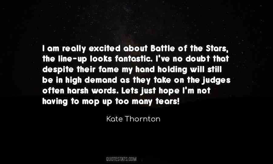 Kate Thornton Quotes #1232556 Kate Thornton Quotes #1232556