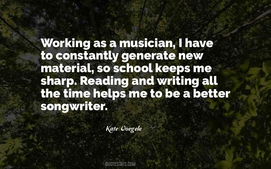 Kate Voegele Quotes #1057252