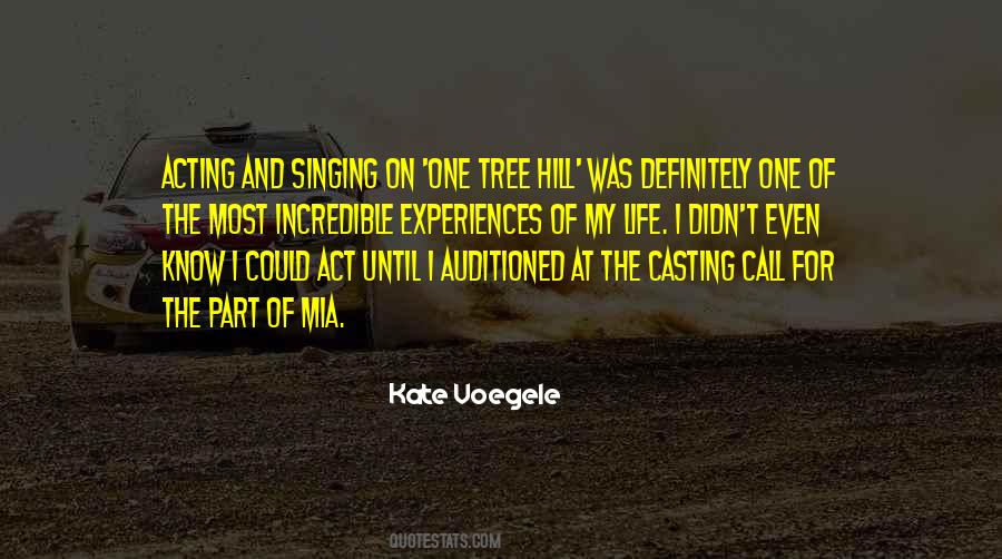 Kate Voegele Quotes #1163683