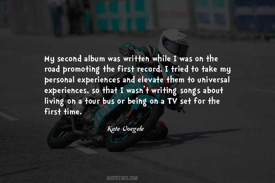 Kate Voegele Quotes #140588