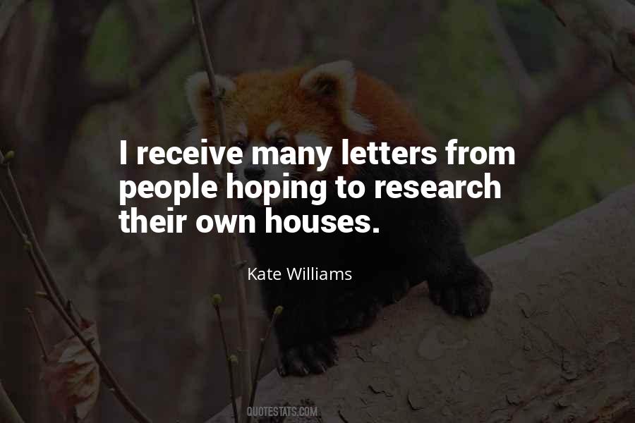 Kate Williams Quotes #877052