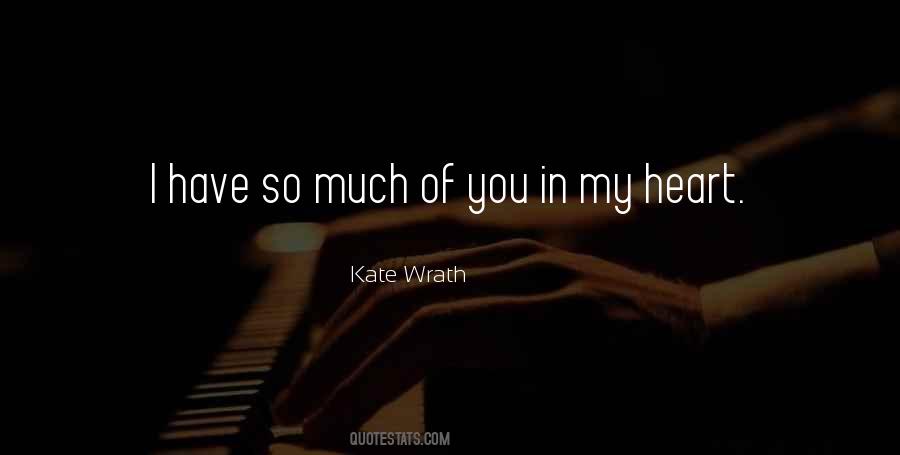 Kate Wrath Quotes #1568366
