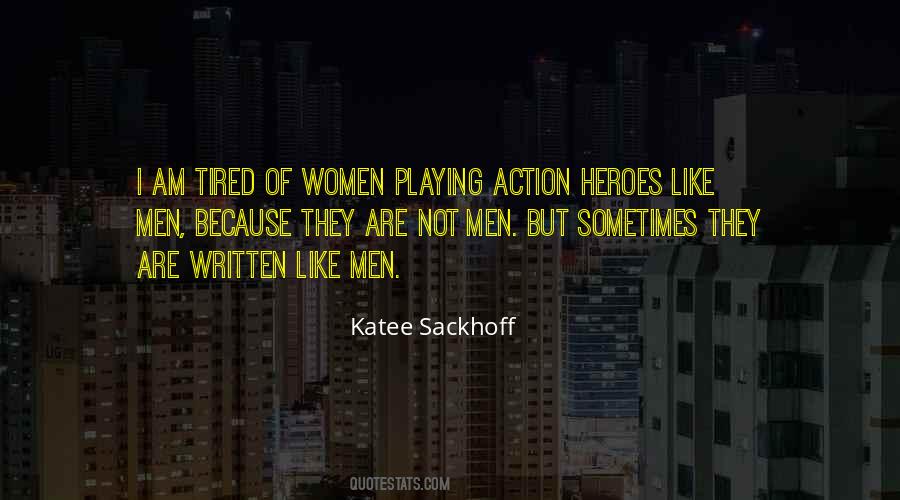 Katee Sackhoff Quotes #3031