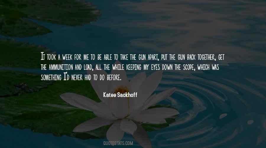 Katee Sackhoff Quotes #411786